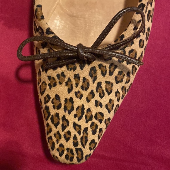 Manolo Blahnik Cheetah Flats. Size 38 - Picture 2 of 8